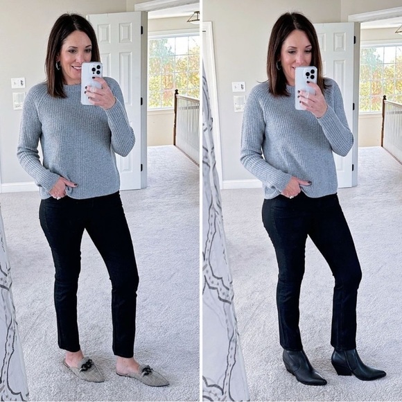 Mother Dazzler Ankle Black Straight Leg
Stretch Jeans Not Guilty Size 26 - Picture 3 of 12